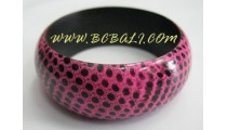 Hand Painted Wooden Bangles